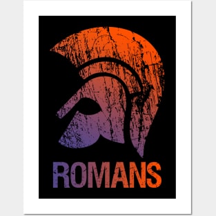 Romans, Roman helmet Posters and Art